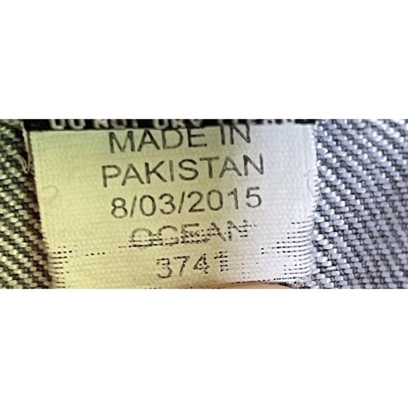 Akademiks Jeans Gray Baggy Wide Leg Skater Hip Hop Rap Streetwear Pants Size 18 - Picture 11 of 11